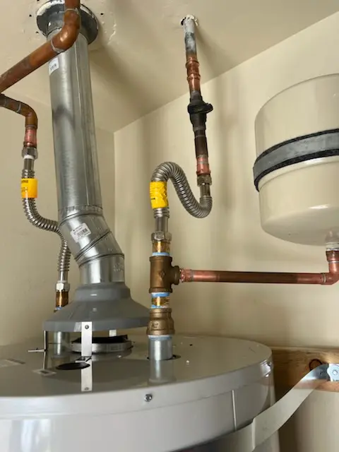 Water heater installation and plumbing repair in North End